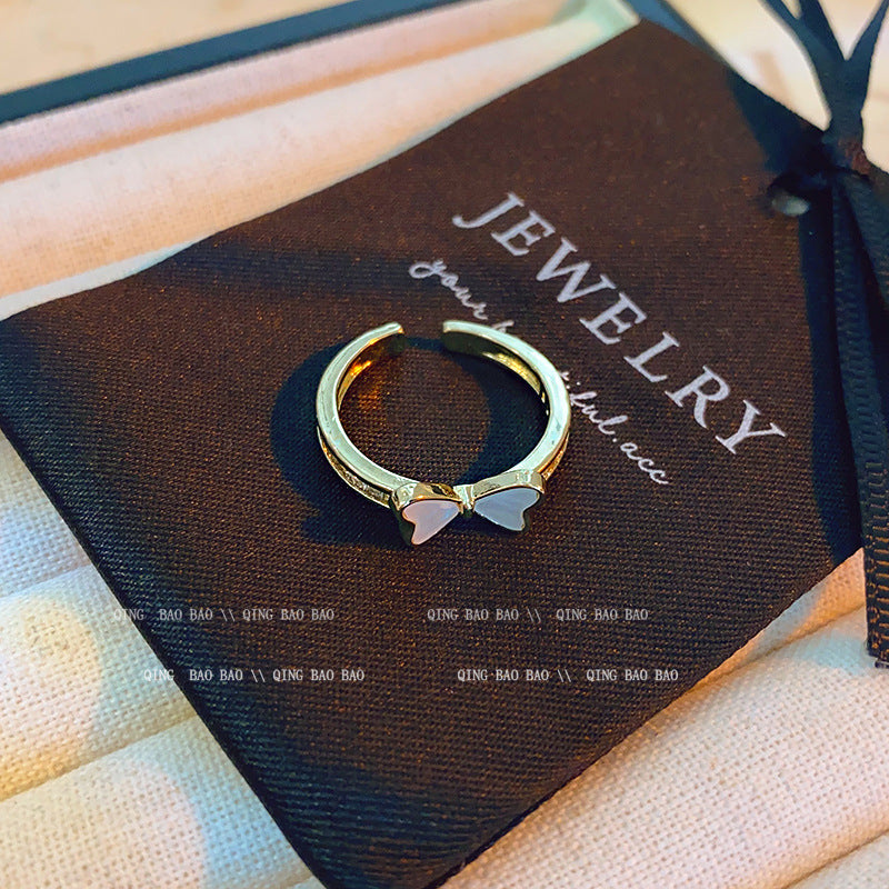 Niche Design Female Temperament Wild Personality Rings