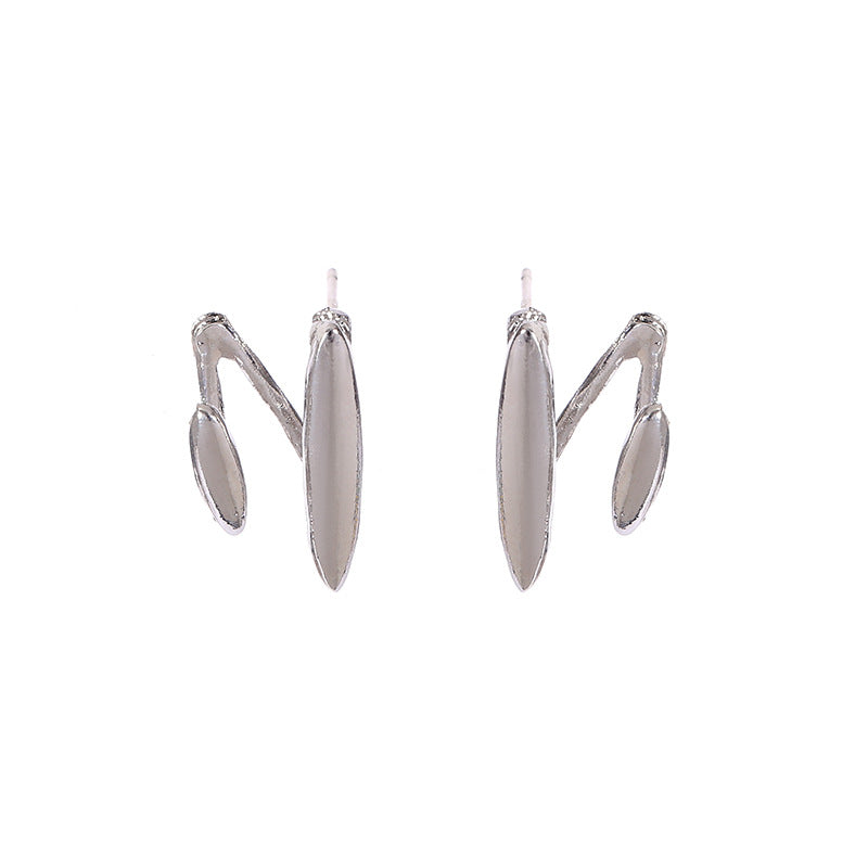 Niche Personality Simple Fashion Style High-grade Earrings
