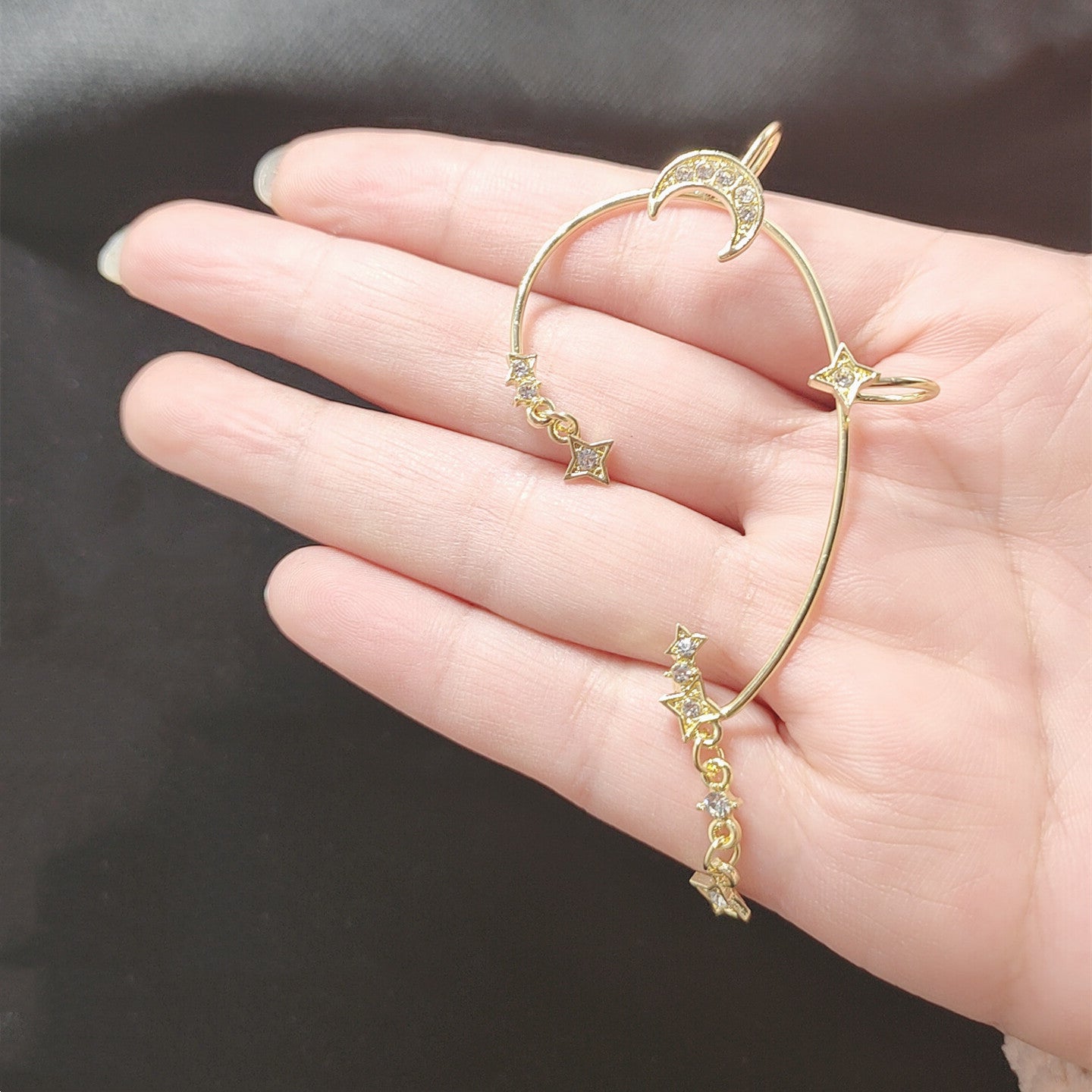 No Piercing Ear Hooks Super Elegant Earrings