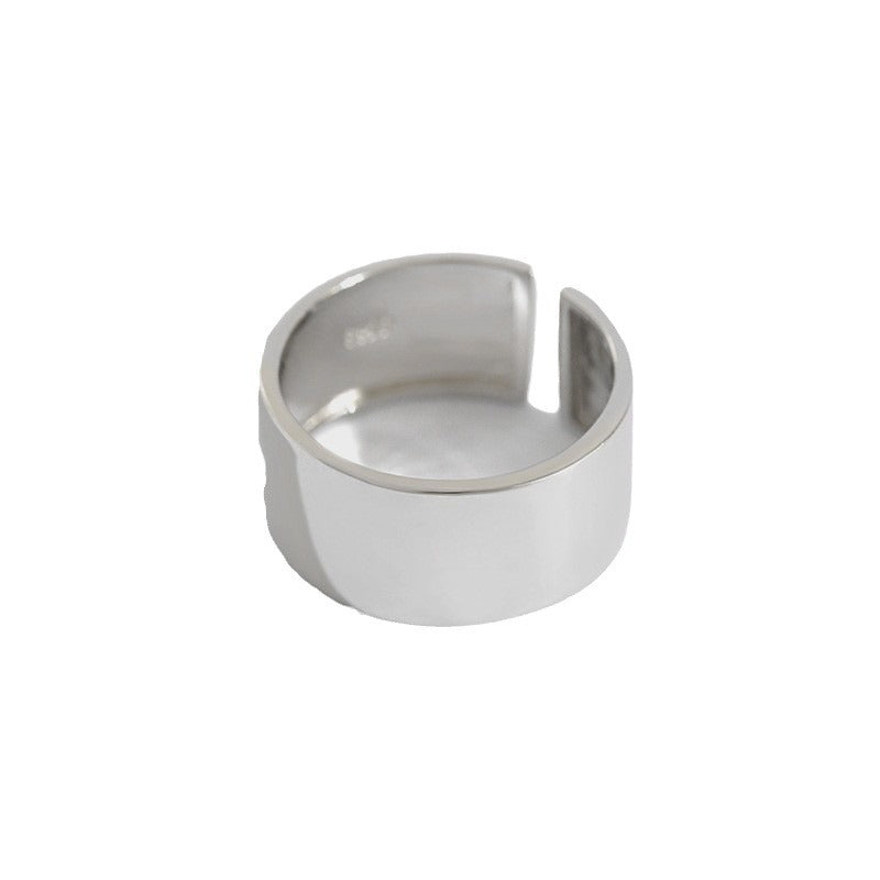 Korean Style Sterling Sier Simple Versatile Rings