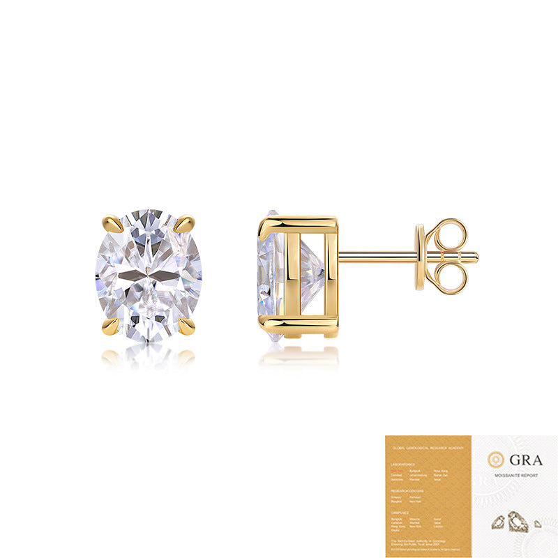 Gold Sterling Sier Classic Style Light Luxury Rings
