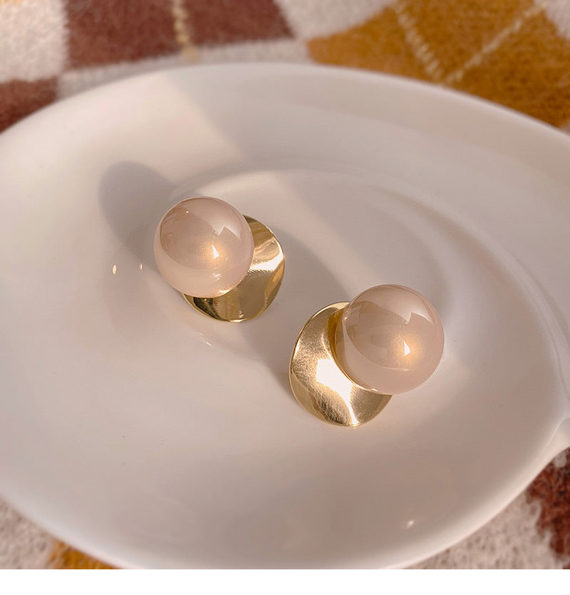 Luxury Mermaid Pearl Fashion High Sense Earrings