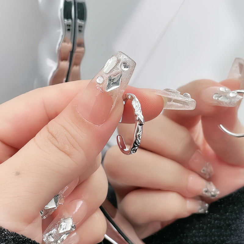 Unisex Style Temperamental Minority Design Sense Rings