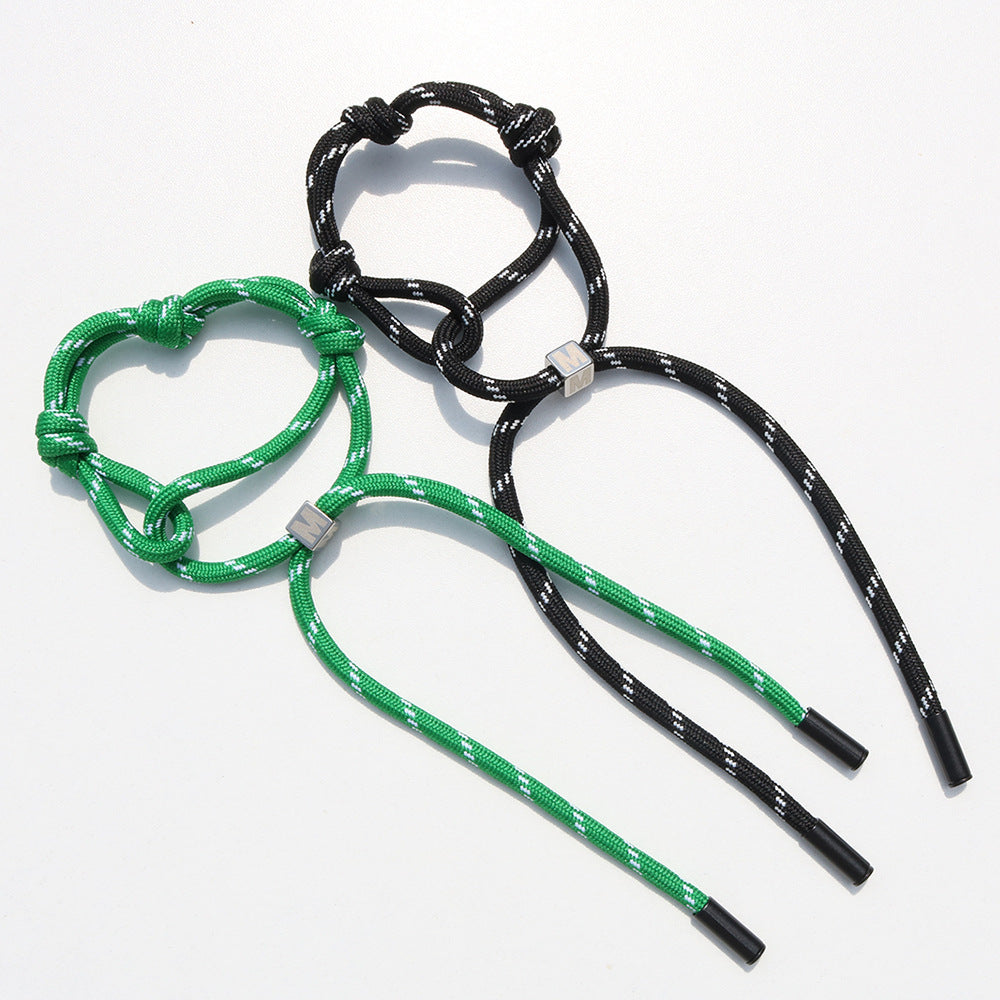 Rope Nylon Color Stylish Adjustable Polyester Bracelets