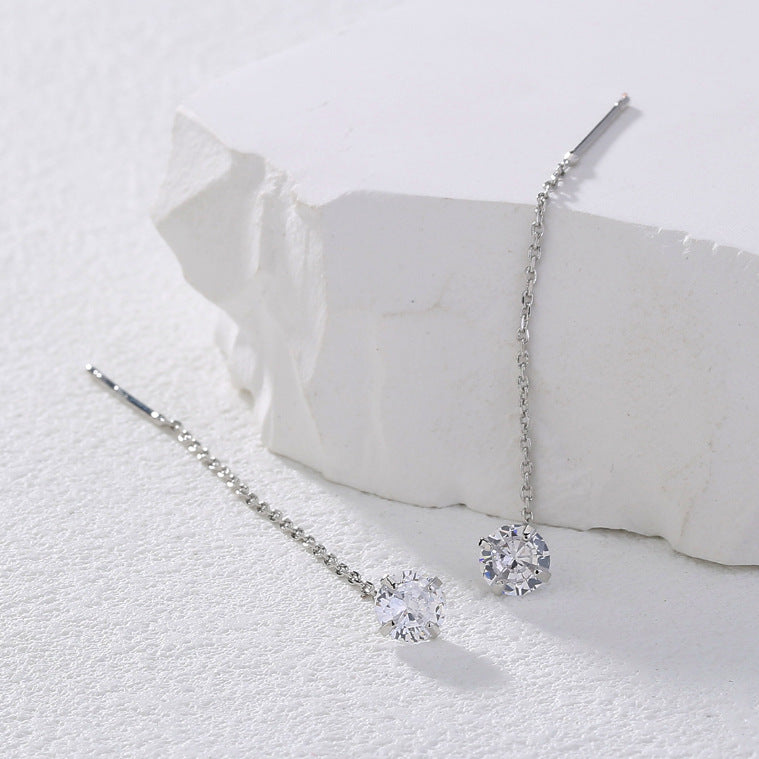 Ear Lines Niche Design Sweet Fresh Temperament Earrings
