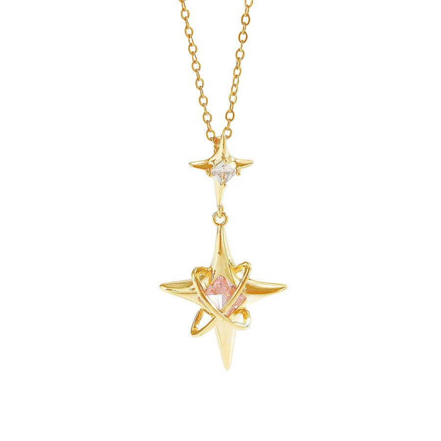 Gold Light Luxury High-grade Clavicle Chain Necklaces