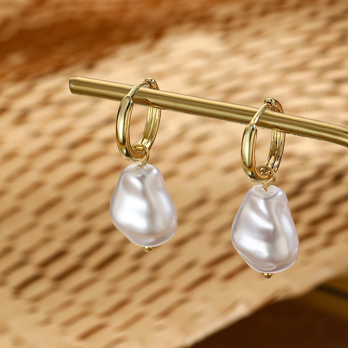 Zirconium Gold Plated Moissanite Ear Clip Suit Wind Simple Rings