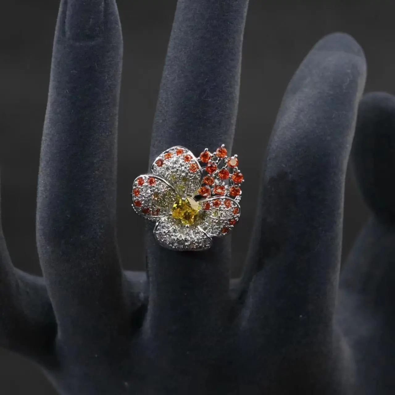 Flower Zircon Set Senior Niche Luxury Necklaces