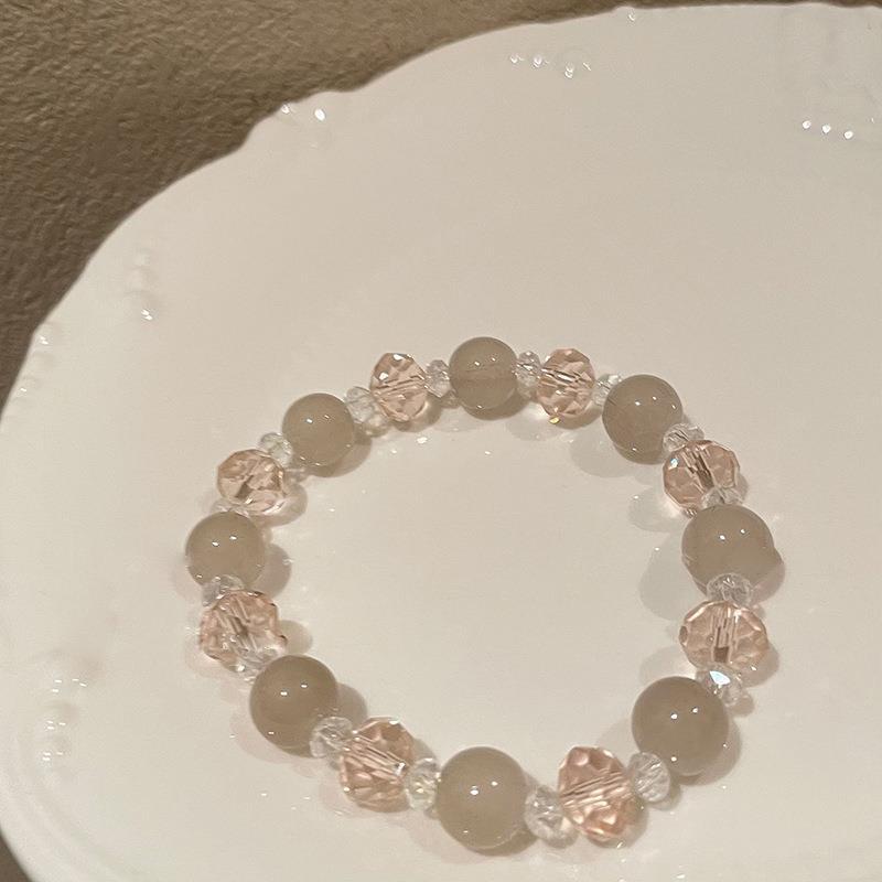 Green Beaded Female Summer Niche Design Bracelets