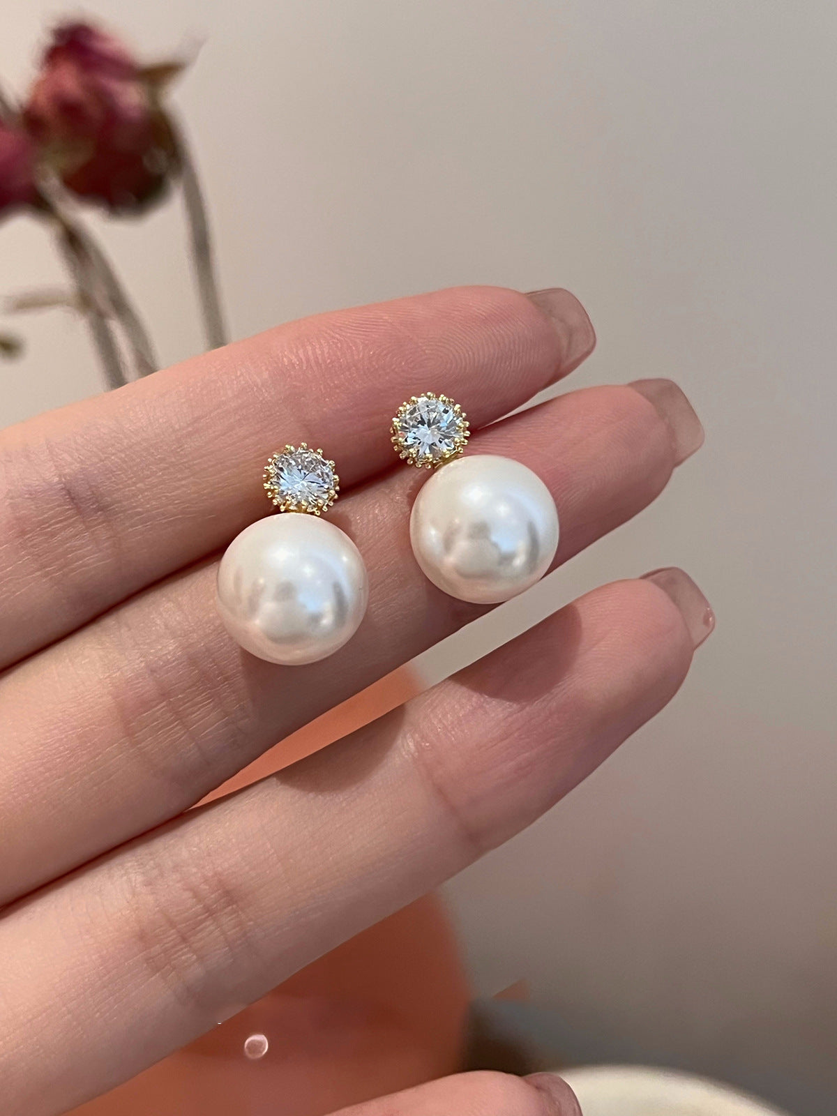 Women's Zircon High Sense Simple Graceful Minority Rings