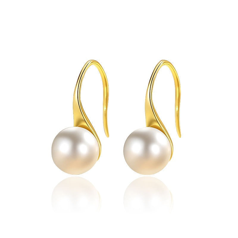 Women's Natural Freshwater High Heels Pearl Light Luxury Earrings