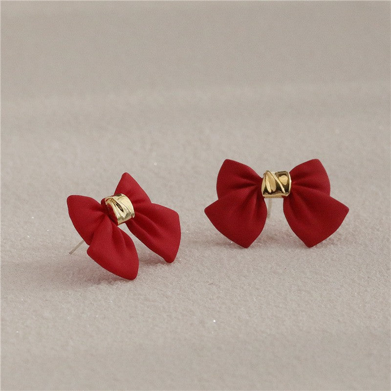 Women's Ear Clip Bow Exquisite Refined Grace Earrings