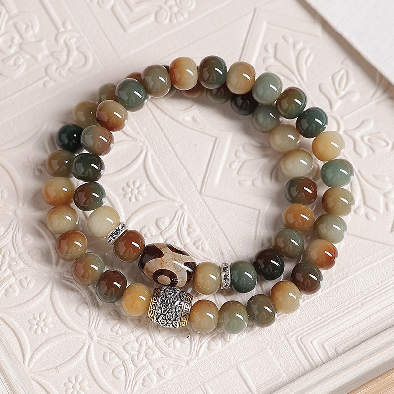 Old Materials Bodhi Root Halter Design Bracelets