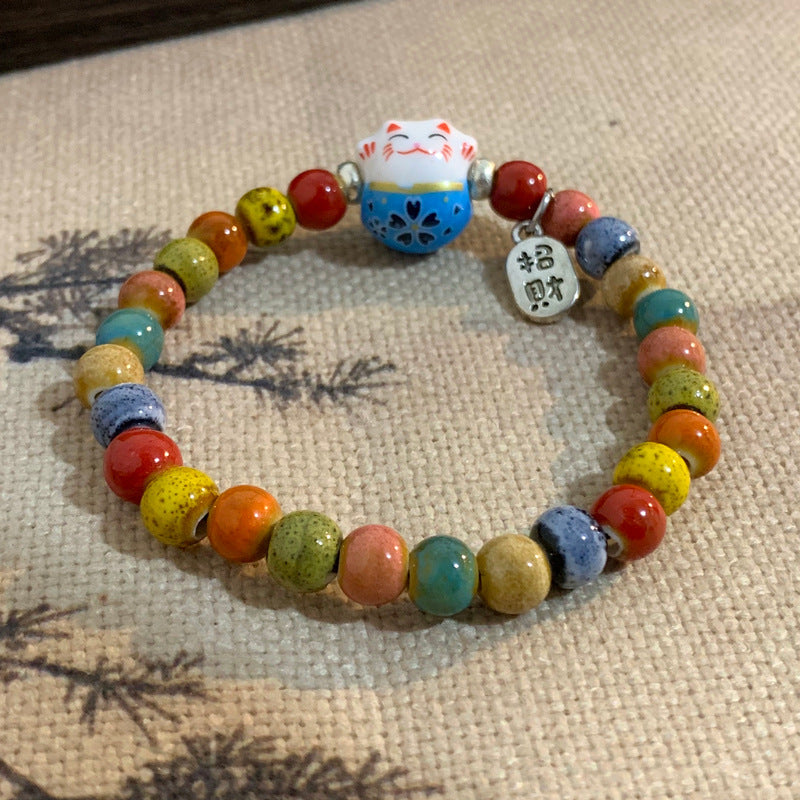 Niche Personality Colorful Ethnic Style Girlfriends Bracelets