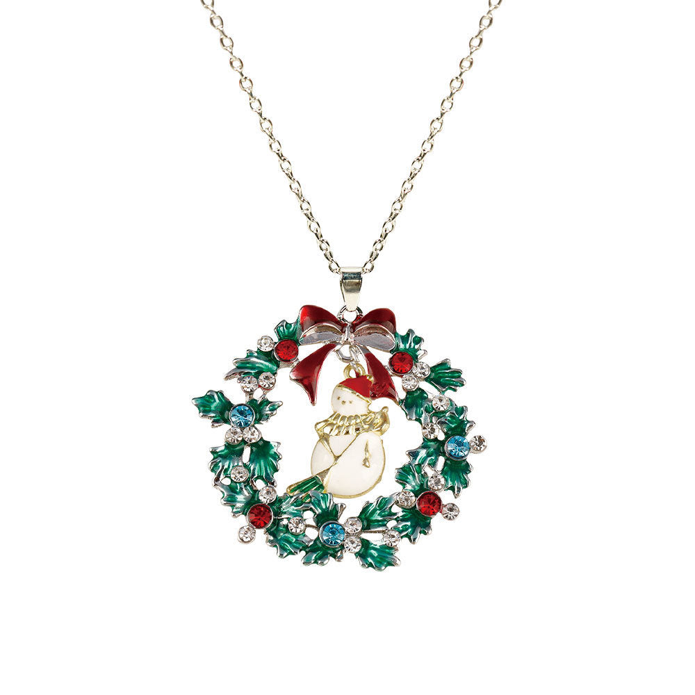 Christmas Diamond Garland Popular Sweater Chain Necklaces