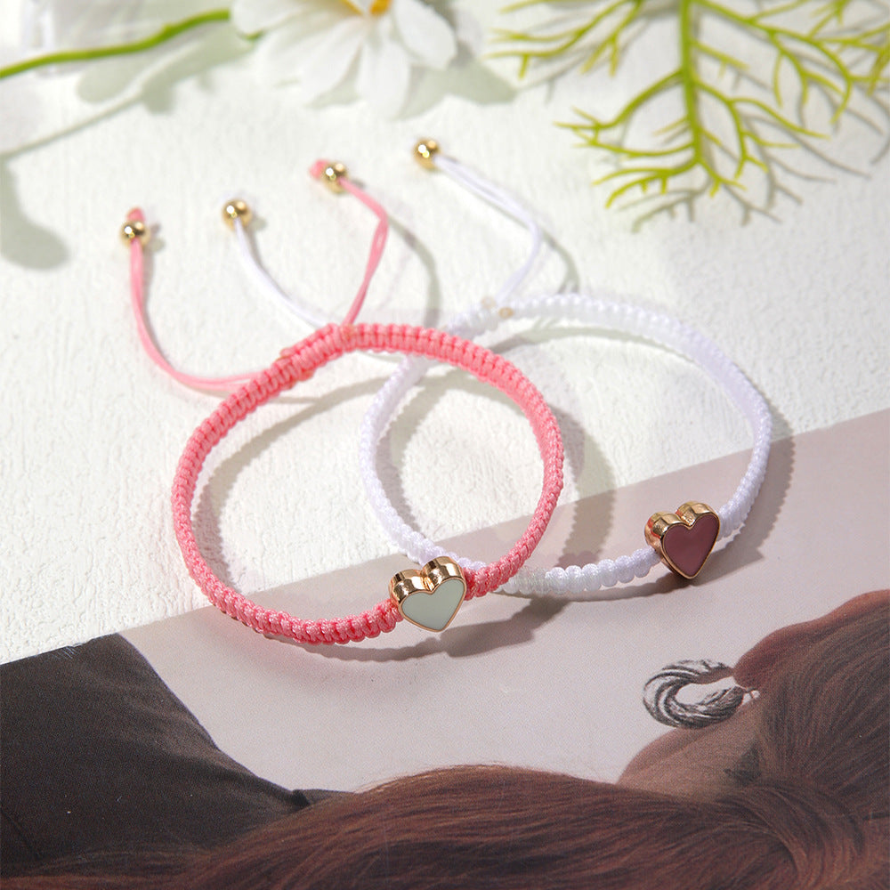 Simple Handmade Woven Adjustable Surfer Carrying Bracelets