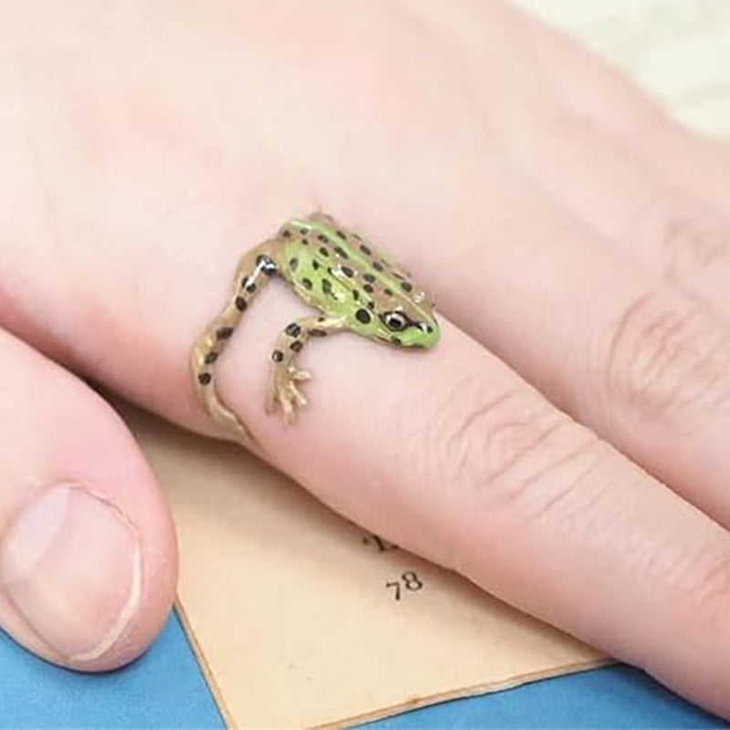 Frog Opening Adjustable Creative Fashion Personalized Rings