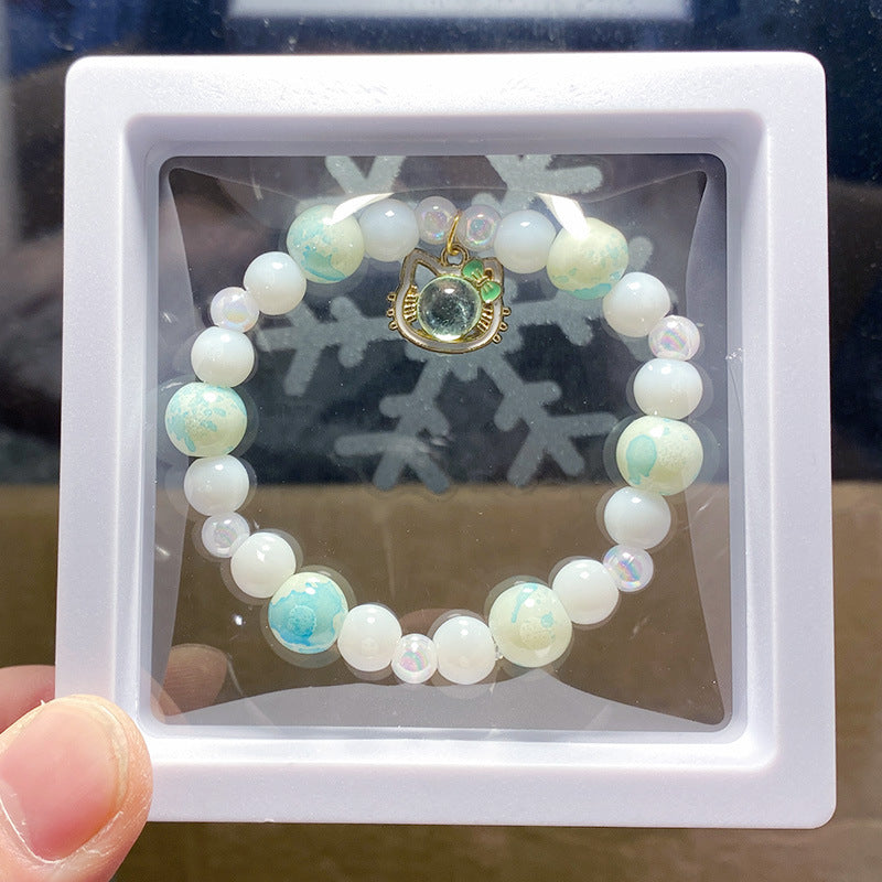 Women's High-grade Gourd Beaded Light Luxury Korean Style Girlfriends Bracelets