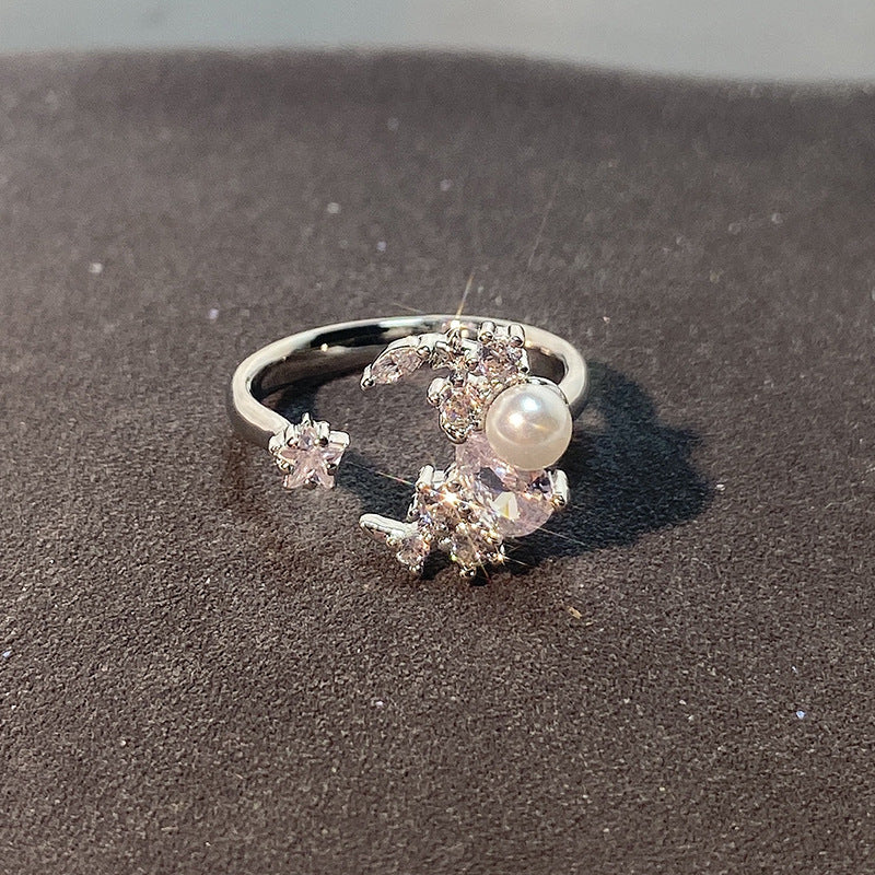 Design Irregular Simple Light Luxury High-grade French Rings