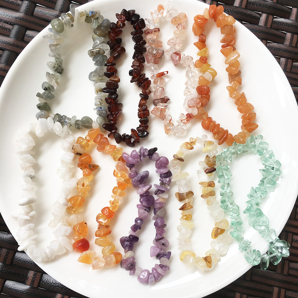 Women's Multiple Colors Fashion Korean Irregular Gravel Bracelets