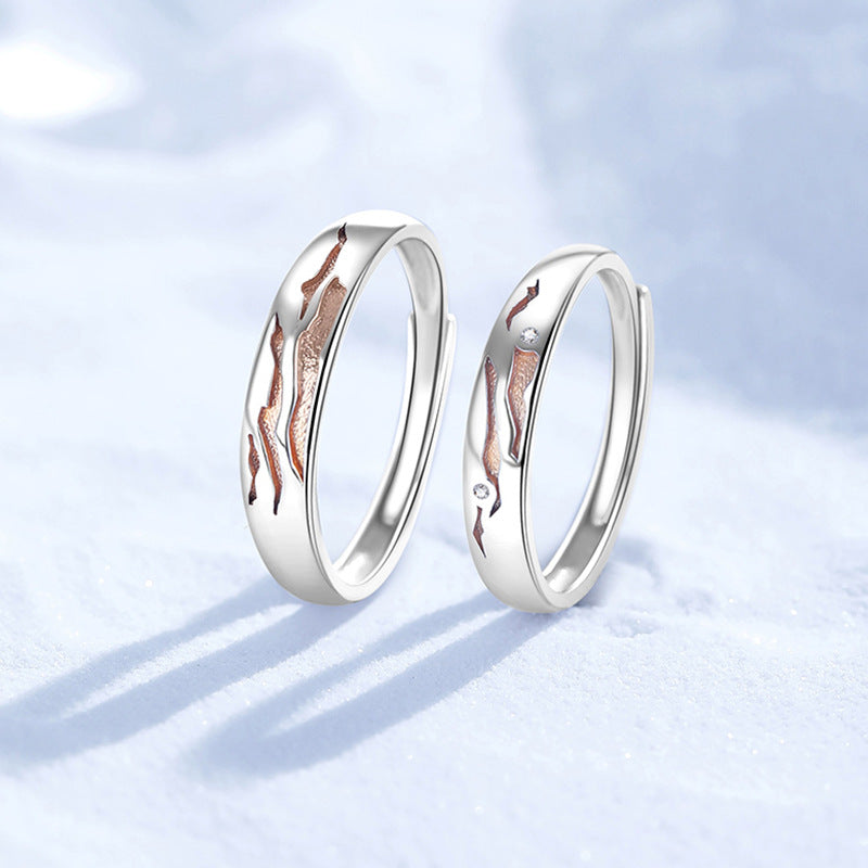Women's & Men's Valentine's Day Gift Light Luxury Minority Rings