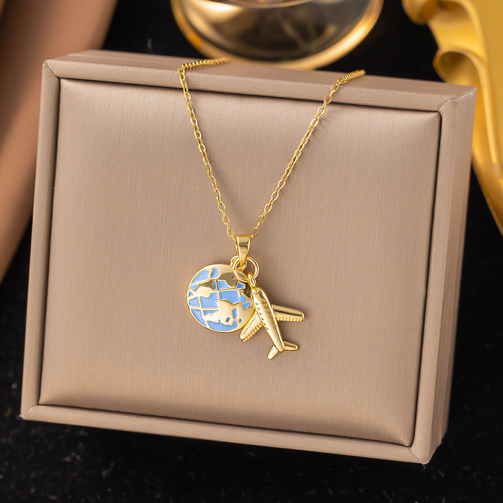 Titanium Steel Clavicle Chain Niche Female Necklaces