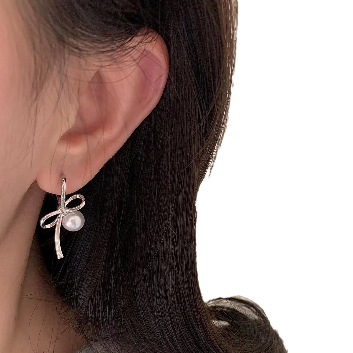 With Ear Clip Store Ballet Style Earrings