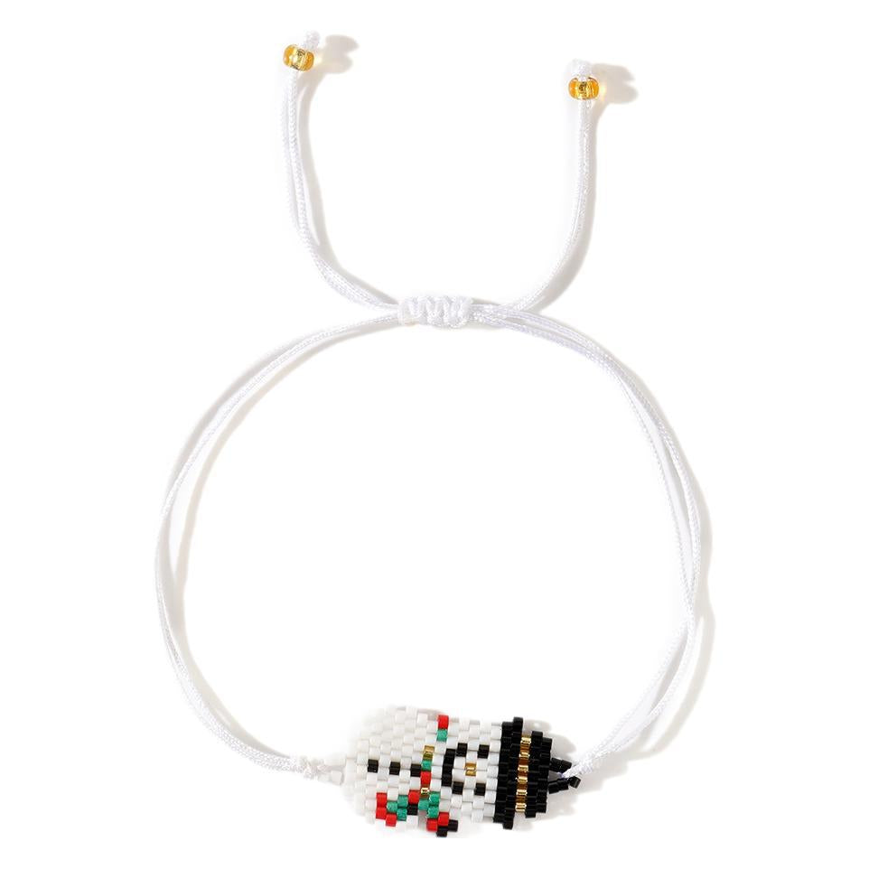 Christmas Style Cute Cartoon Character Hand-woven Bracelets