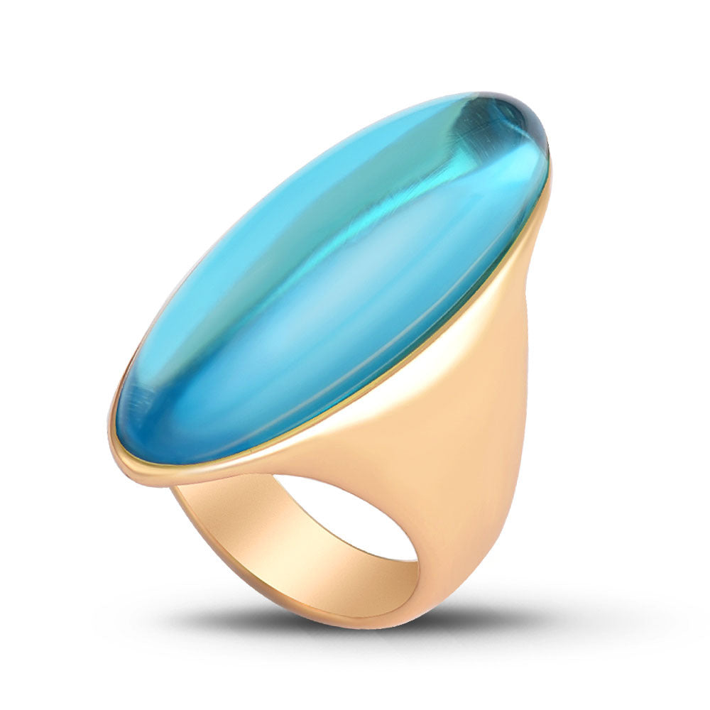 Women's Niche Jewelry Vintage Gemstone Small Commodity Rings