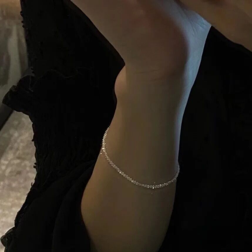 Simple Starry Sparkling Niche Design Cold Bracelets