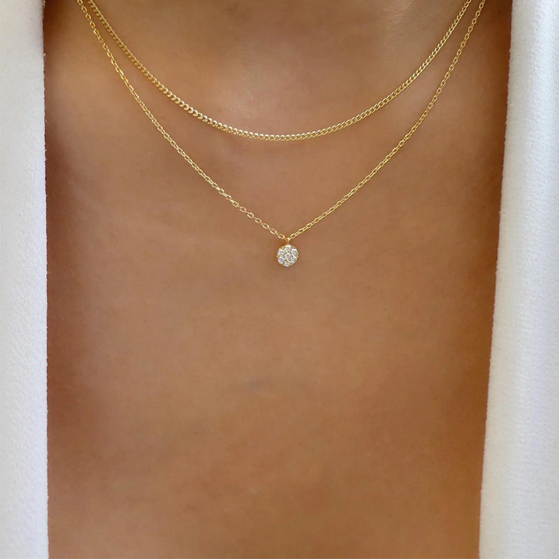 Women's Ornament Classic Style Simple Sweater Chain Necklaces
