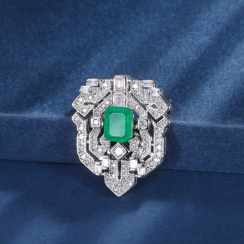 Women's Jewelry Korean Style Elegant Brooch Colored Rings