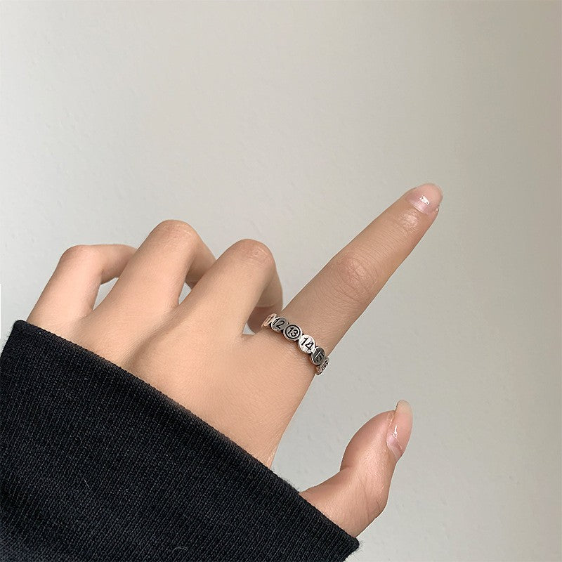Women's Opening Adjustable Index Finger Retro High Rings