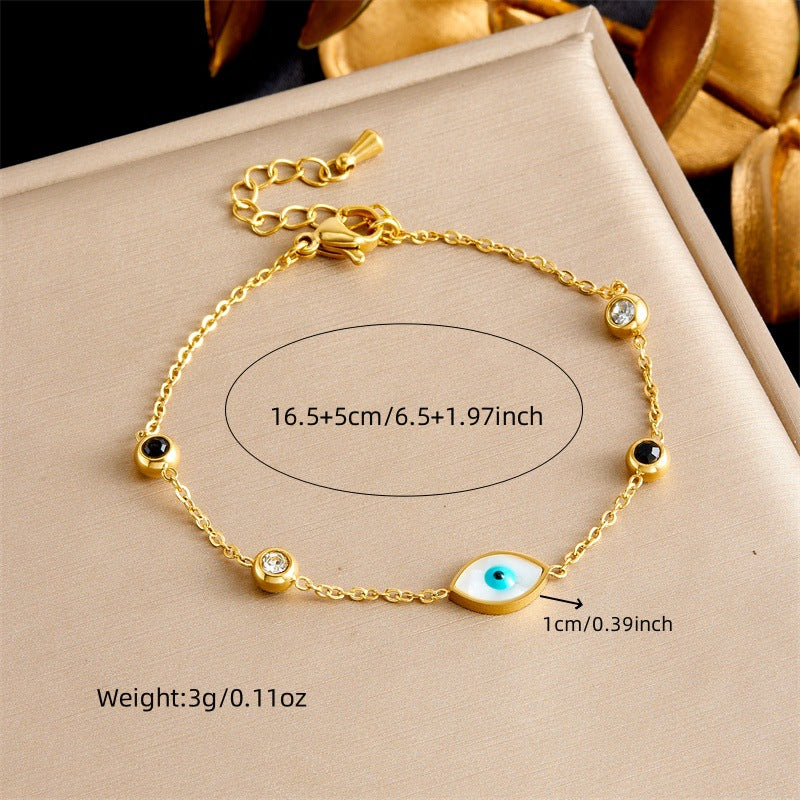 Stylish Simple Versatile Love Eyeglasses Fittings Chain Bracelets