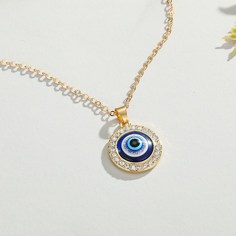 Versatile Devil's Eye Blue Eyes Turkish Necklaces