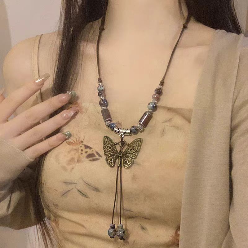 Women's Retro Ethnic Style Zen Woven High-grade Necklaces