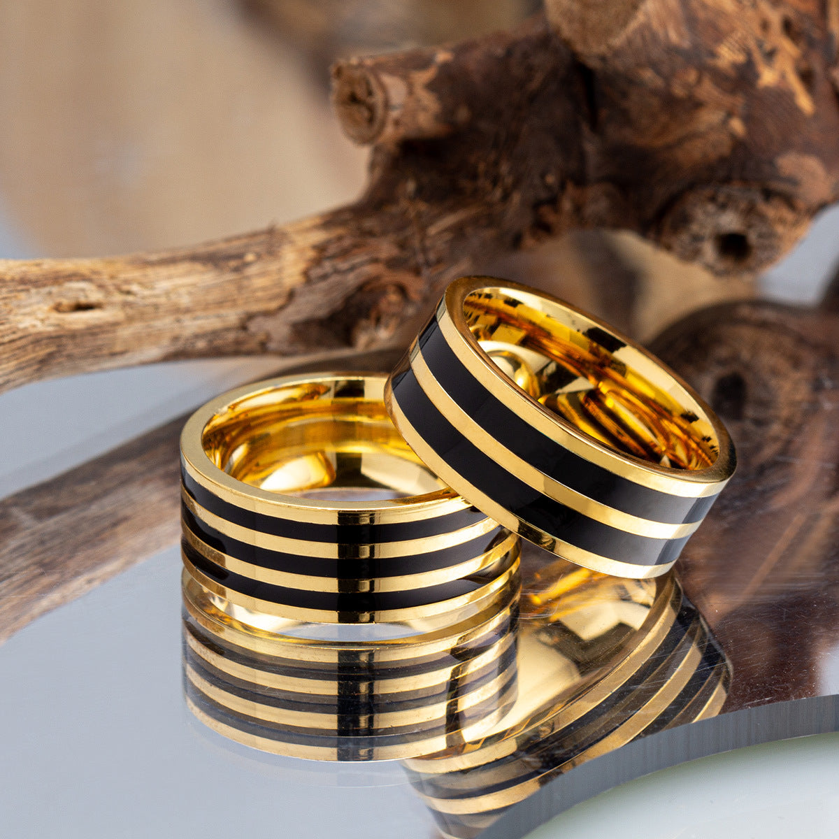 Women's Wind Small Jewelry Couple Titanium Steel Rings
