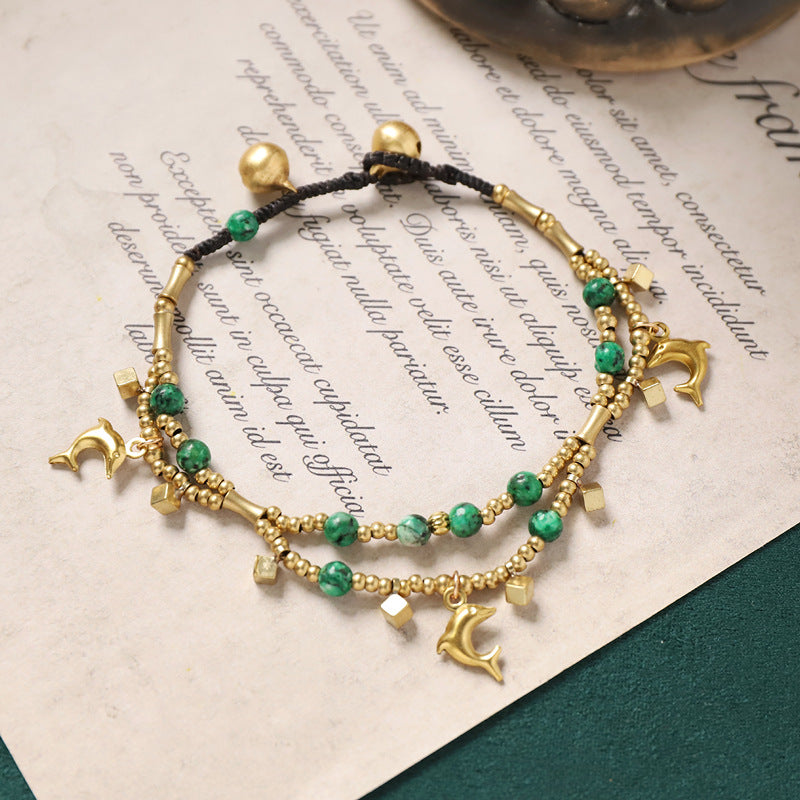 Women's Chinese Ethnic Style Woven Niche Retro Bracelets