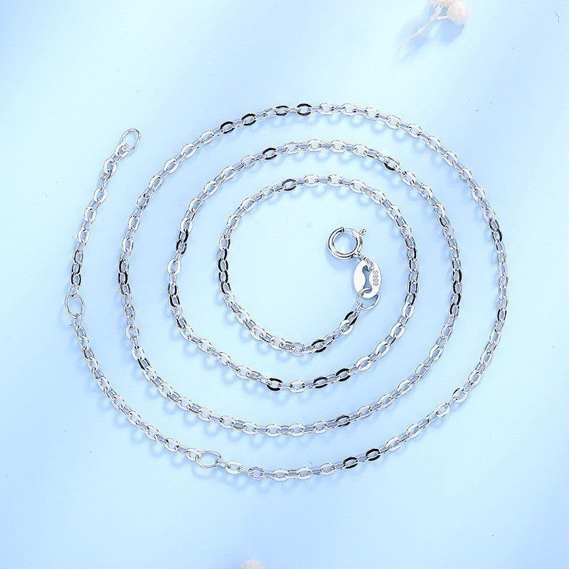 Sier Arrow Heart Melon Seeds Sterling Necklace