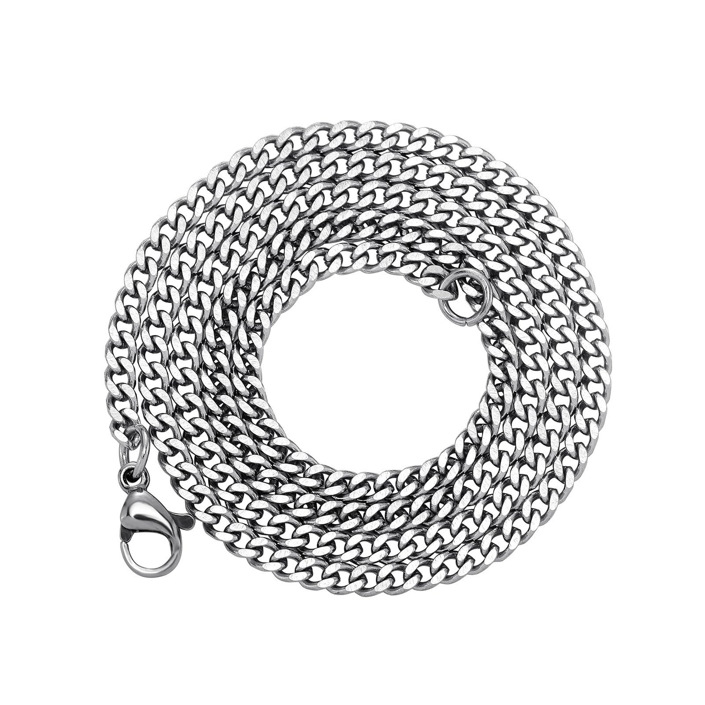 Women's & Men's Small Cuban Link Chain Hip Hop Punk Slim Necklace
