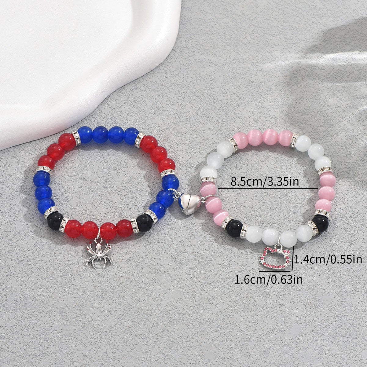 Couple Suit Personality Love Cartoon Cat Bracelets