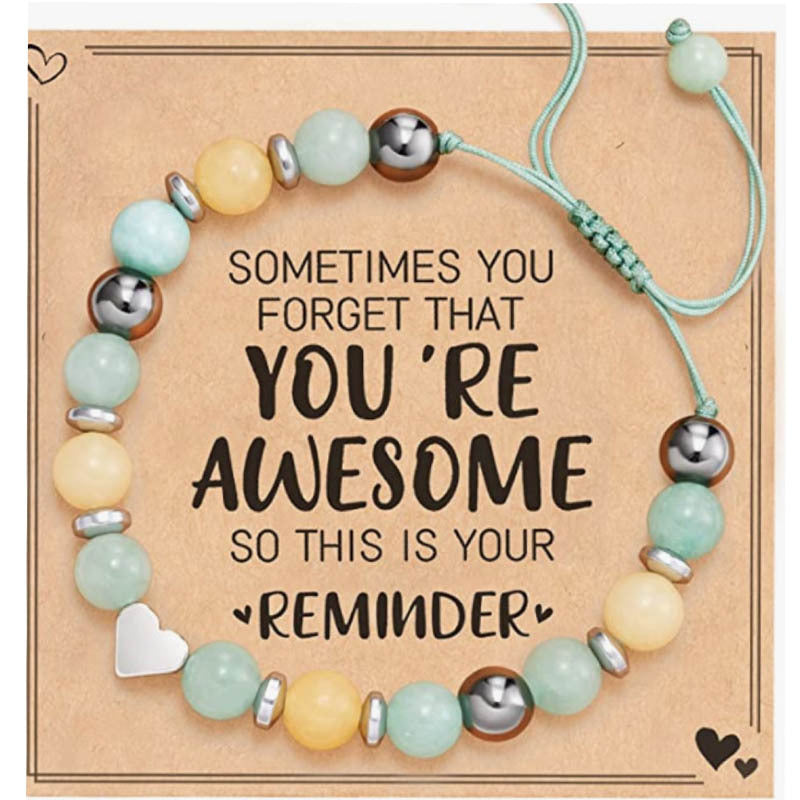 Heart Magnetic Powder Zebra Adjustable Hand Bracelets