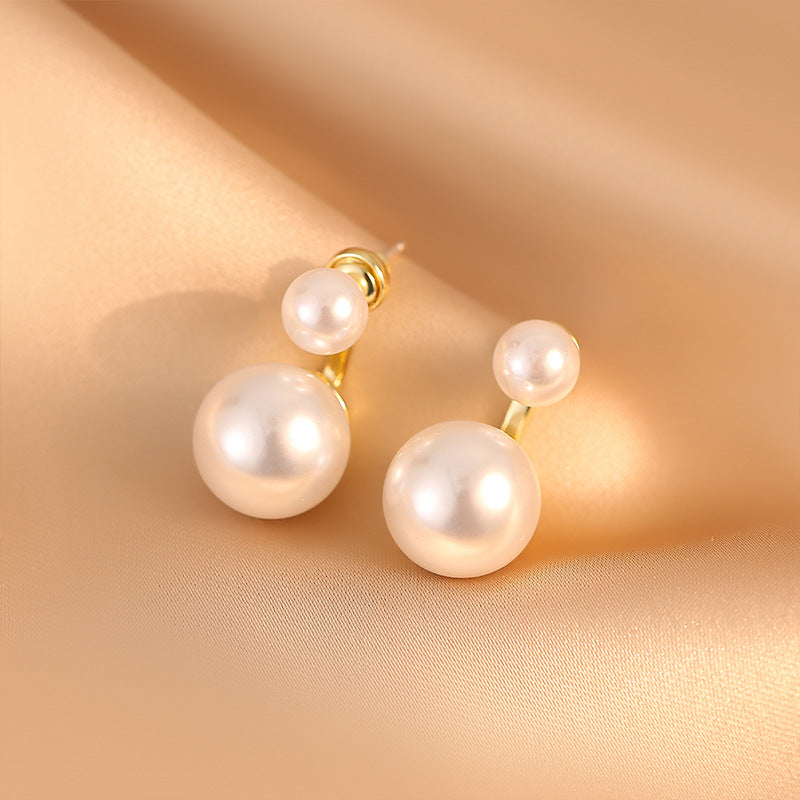 Women's Needle Simple Fashion Pearl For Trendy Earrings