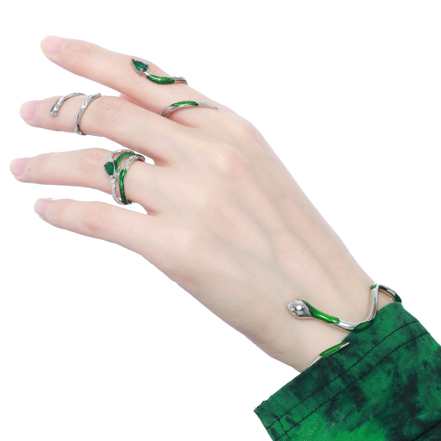 Snake Yard Smart Pet On Fingertips Rings