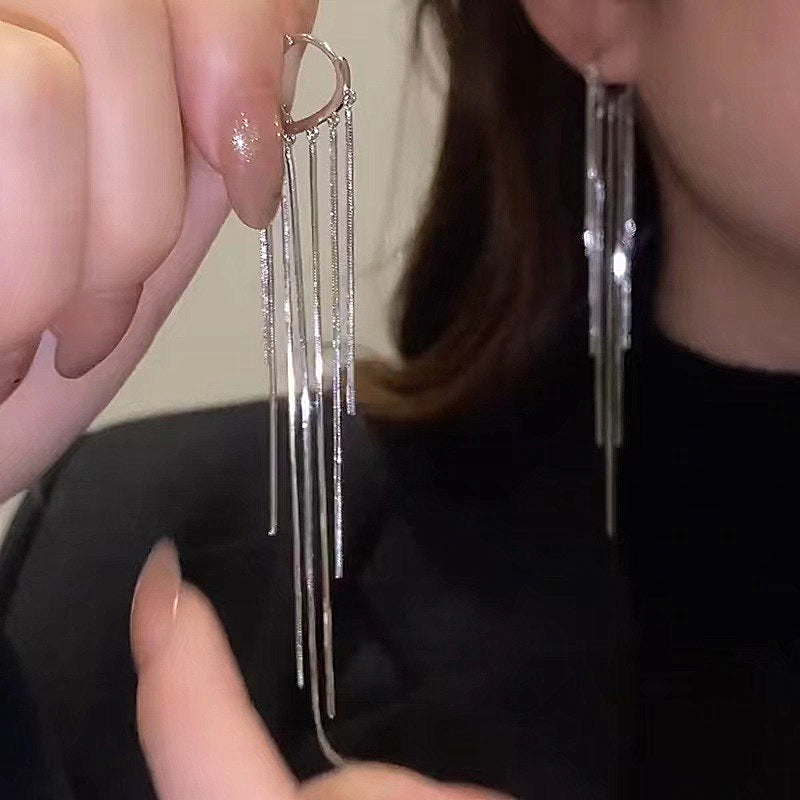 Ear Clip Design High Sense Slim Face Fashion Temperament Earrings