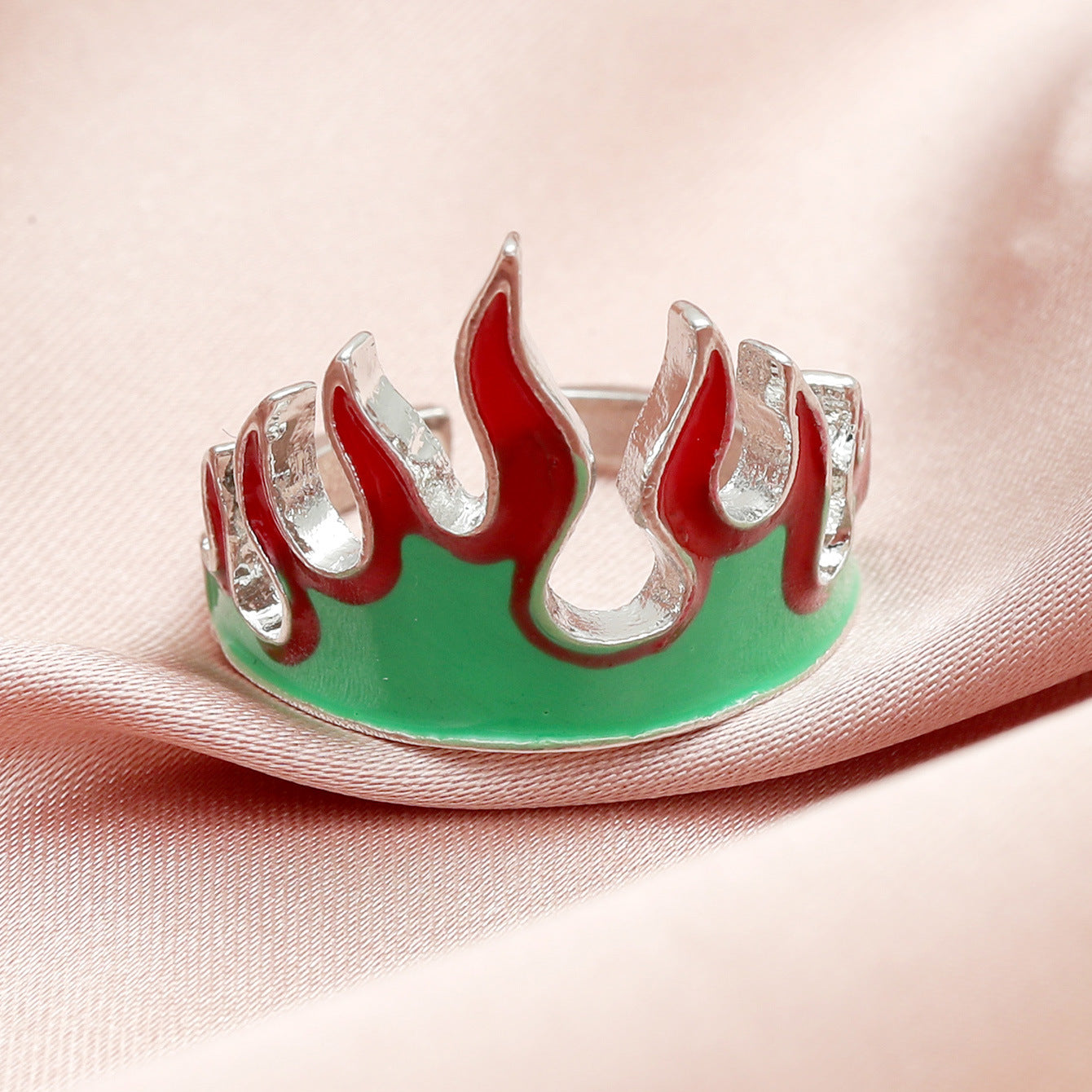 Flame Personality Hipster Hip Hop Style Rings
