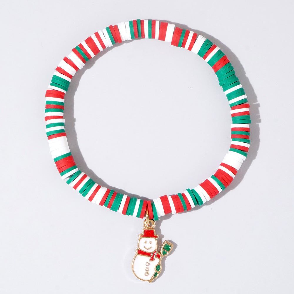Luxury High-grade Letter Apple Copper Bead Bracelets