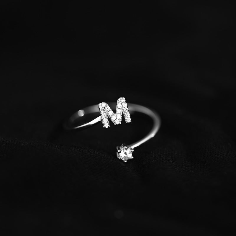 Women's Niche Fashion Personality Simple Open Index Rings