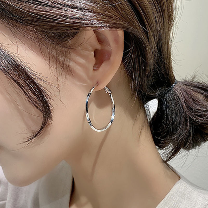 Women's Hoop Trendy Niche Design Elegant High-grade Earrings