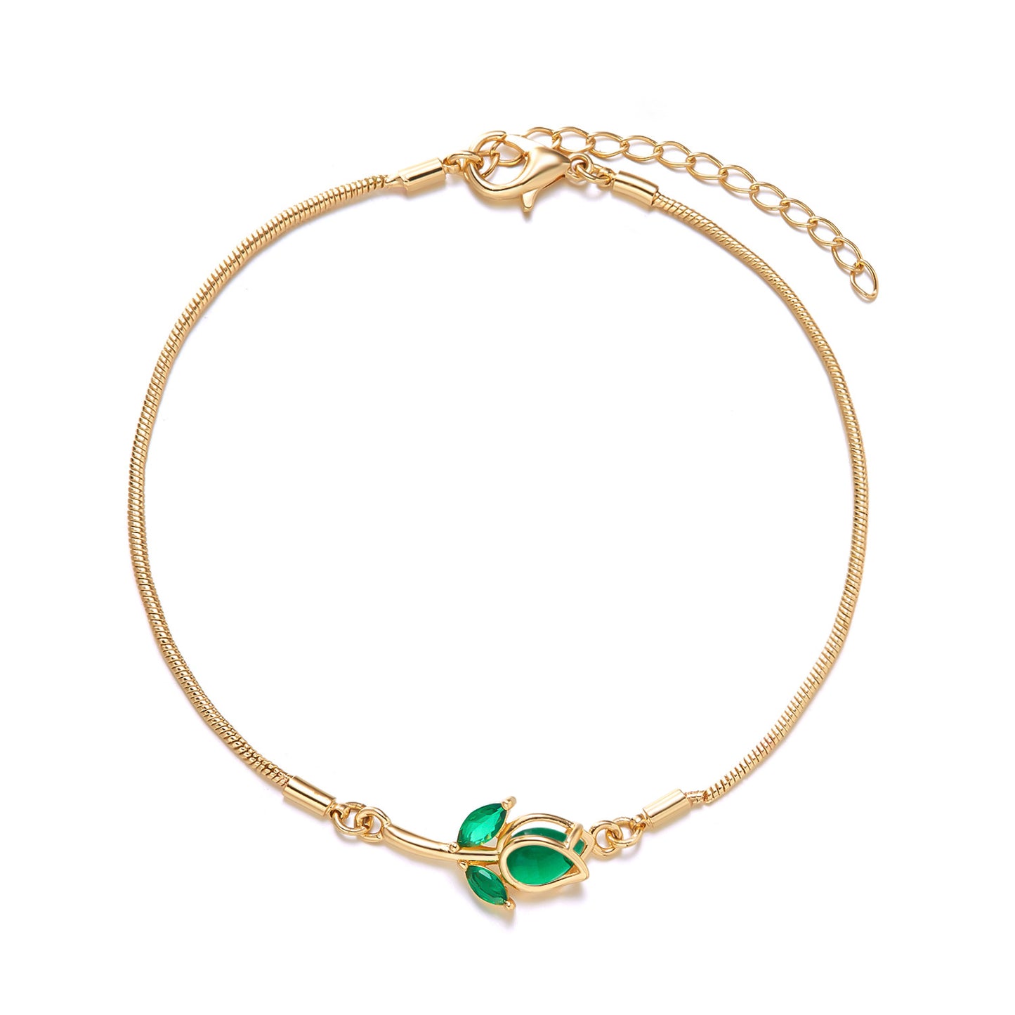 Women's Elegant Tulip Sweet Exquisite High-grade Flower Necklaces
